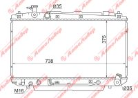 Радиатор TY-ACA20-1216