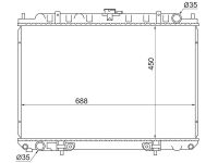 Радиатор TG-6061116 * Ti•GUAR