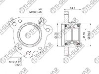 Подшипник ступичный в сборе TG-WBA0125/HUB147-20 * Ti-GUAR