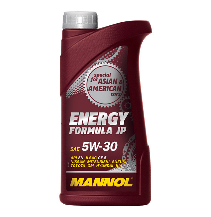 Mannol Energy Formula JP SAE 5W30 1л API SN ILSAC GF-5; GM dexos1 WSS-M2C945-A / WSS (1059) (ИМПОРТ)