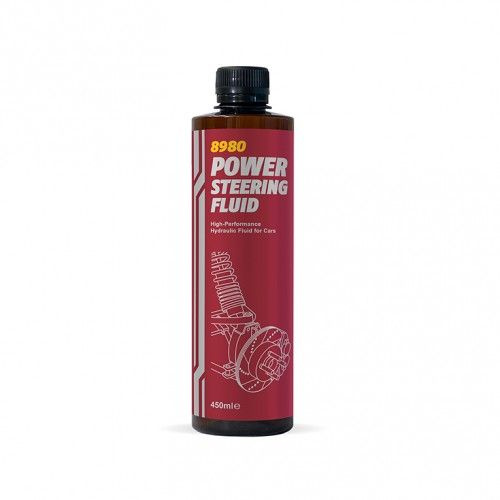 Mannol гидравлическая жидкость для ГУР Power Steering Fluid 0,45л. / 2494 (8980) (ИМПОРТ)