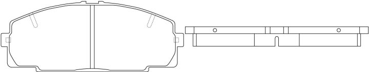 Тормозные колодки BP21237* SB NAGAMOCHI Тормозные колодки BP21237* SB NAGAMOCHI