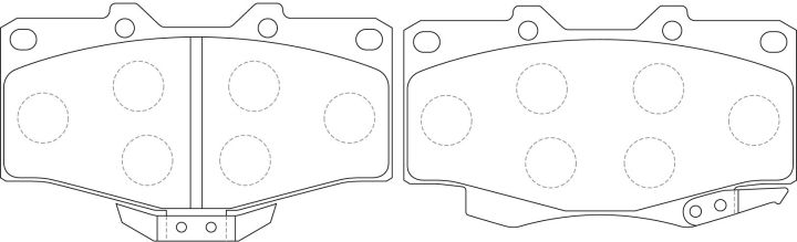 Тормозные колодки BP21387* SB NAGAMOCHI Тормозные колодки BP21387* SB NAGAMOCHI