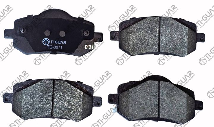 Тормозные колодки TG-0071/PN8032 * Ti·GUAR